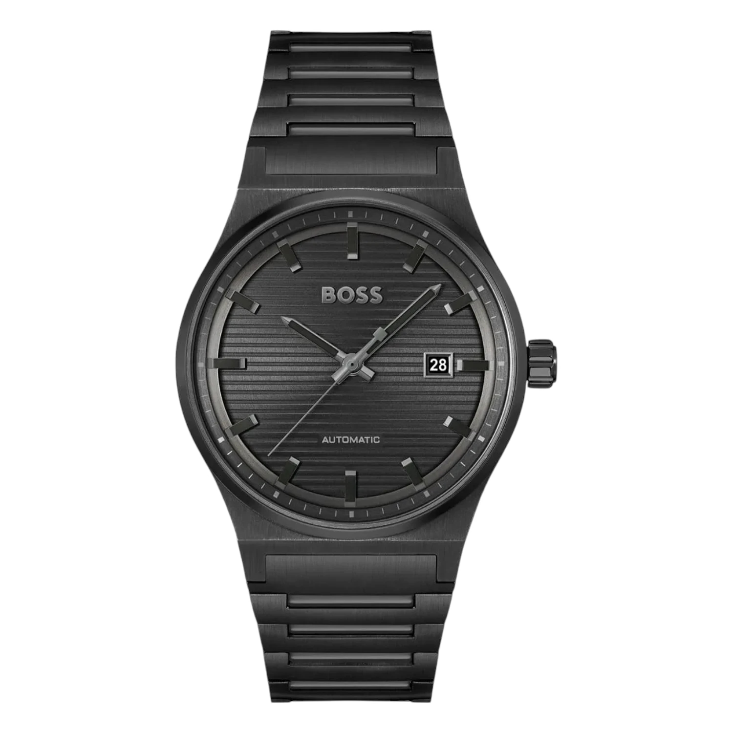 BOSS Candor Automatic Svart Stål