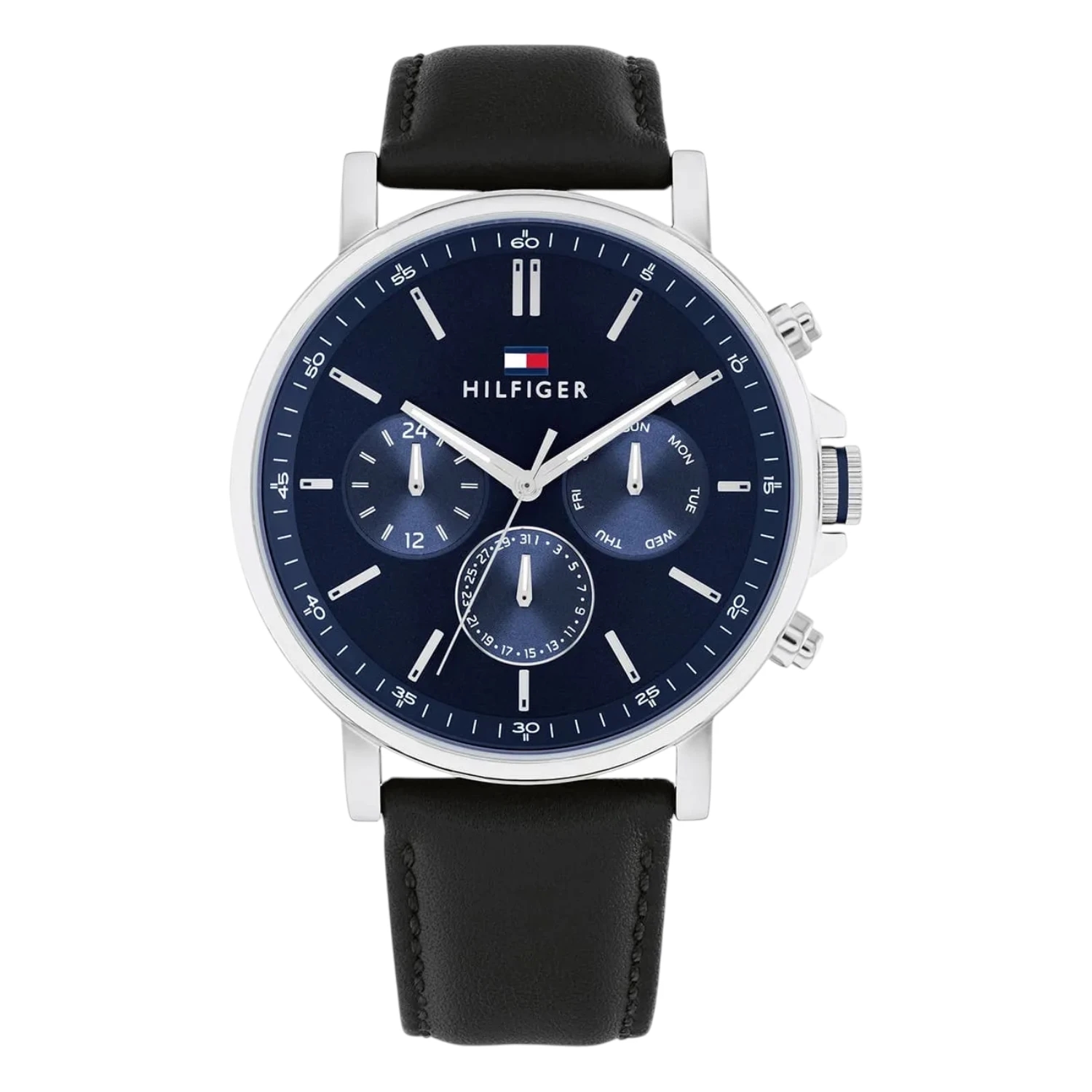 Tommy Hilfiger Tyson Blå Svart Läder