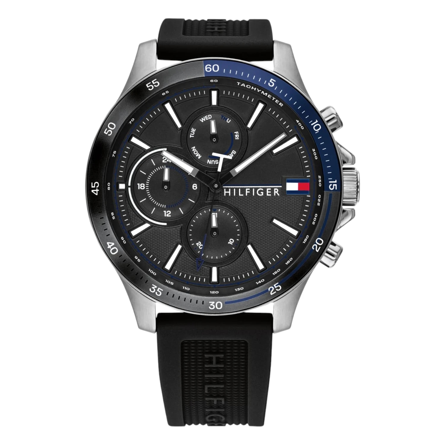 Tommy Hilfiger Bank Svart Silikon