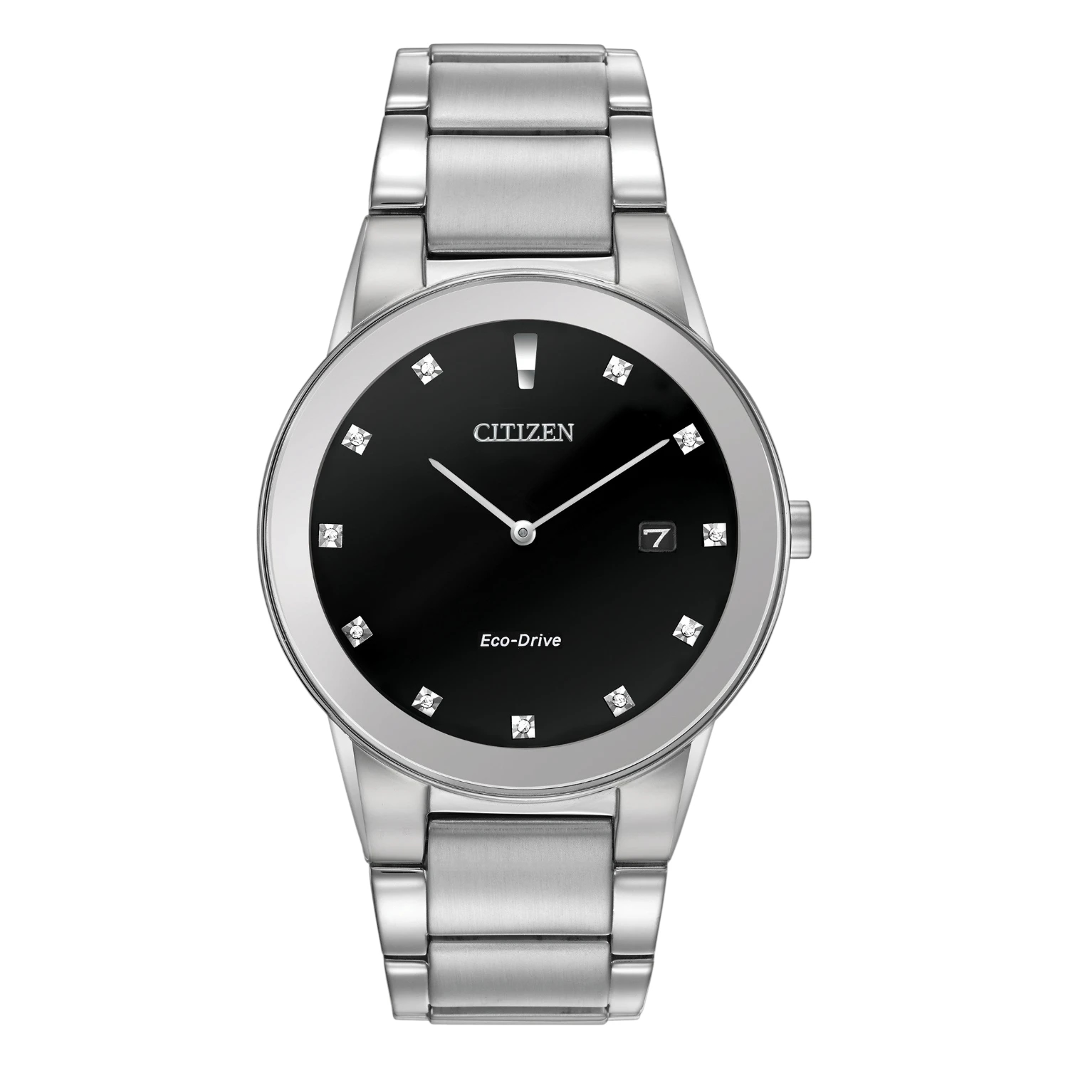 Citizen Axiom Eco-Drive Svart Diamanter