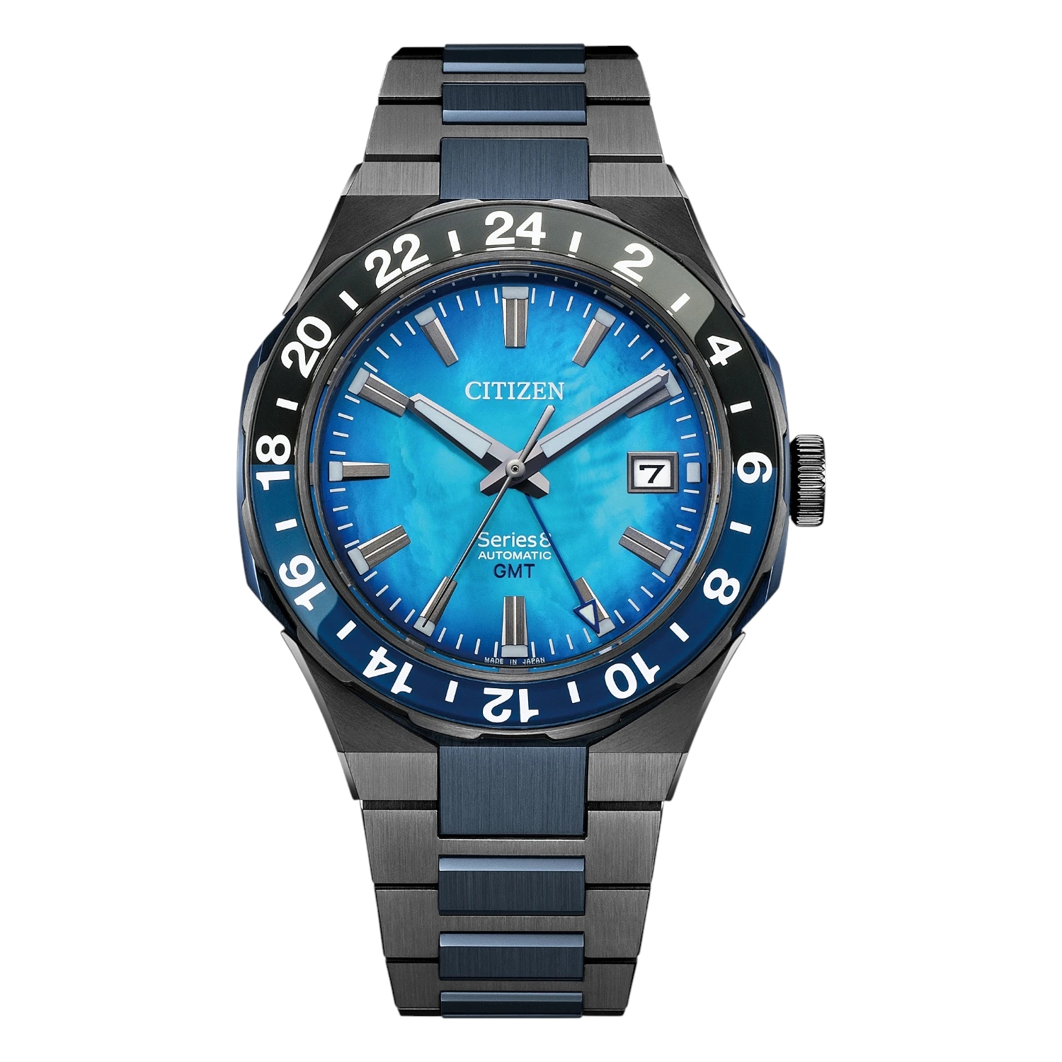 Citizen Series 8 GMT Limited Edition Automatic Blå Pärlemor