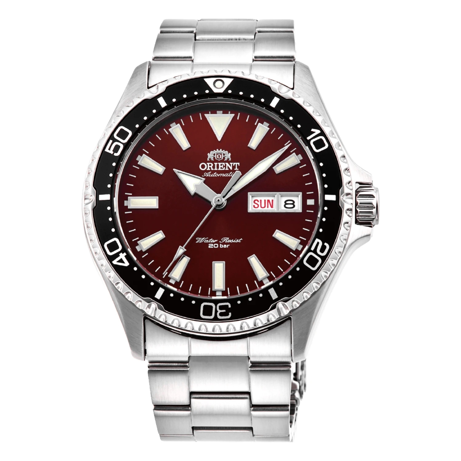 Orient Mako III Automatic Röd
