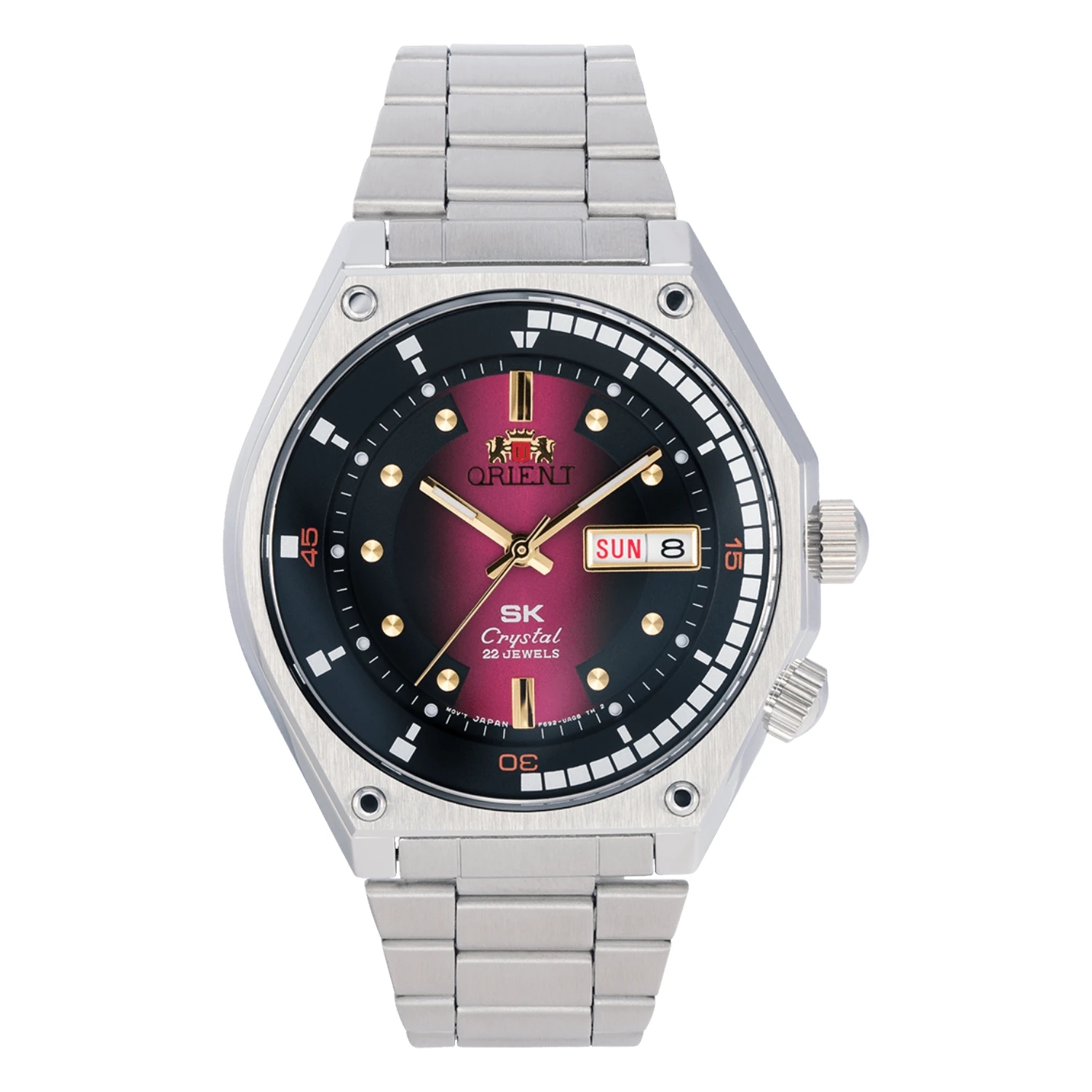 Orient Revival SK Automatic Röd Svart