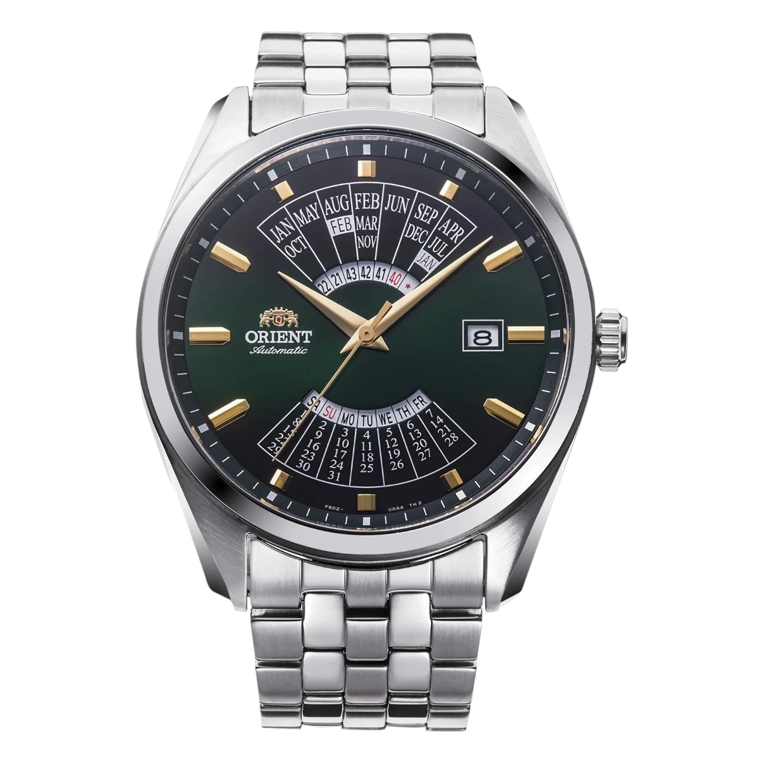 Orient Multi Year Calendar Automatic Grön