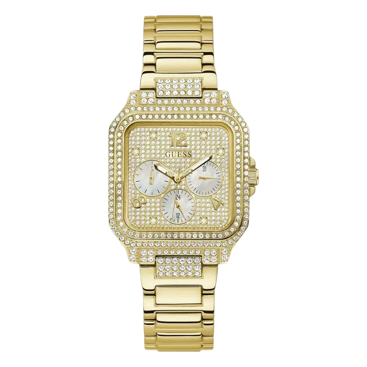 Guess Classic Guldtonad/Gulguldtonat stål 36 mm