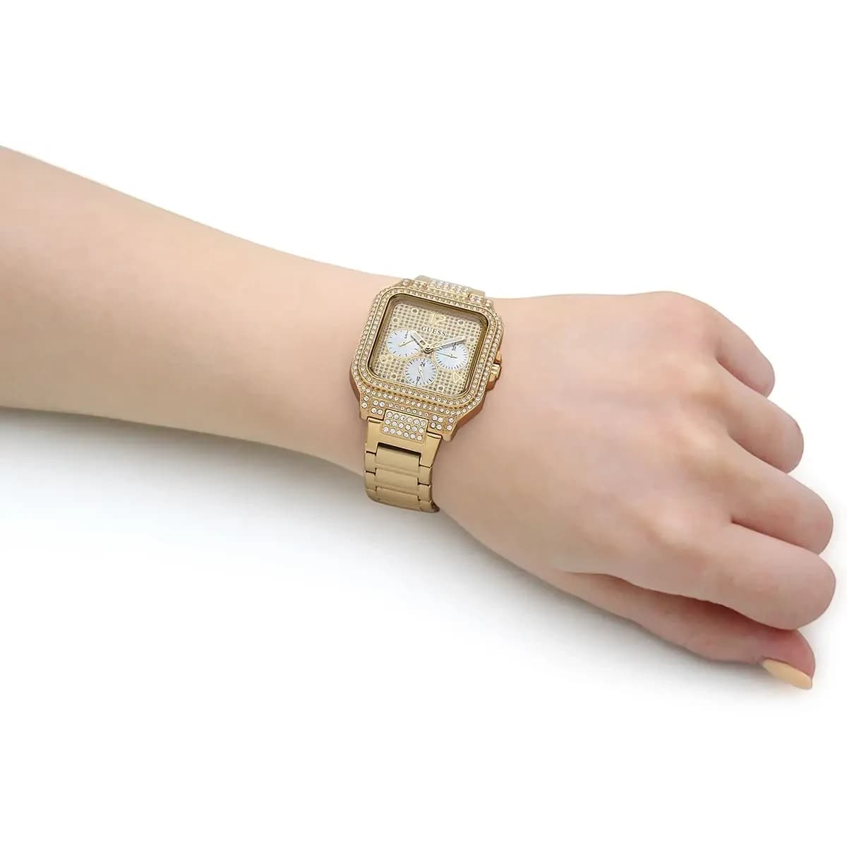 Guess Classic Guldtonad/Gulguldtonat stål 36 mm — bild 3