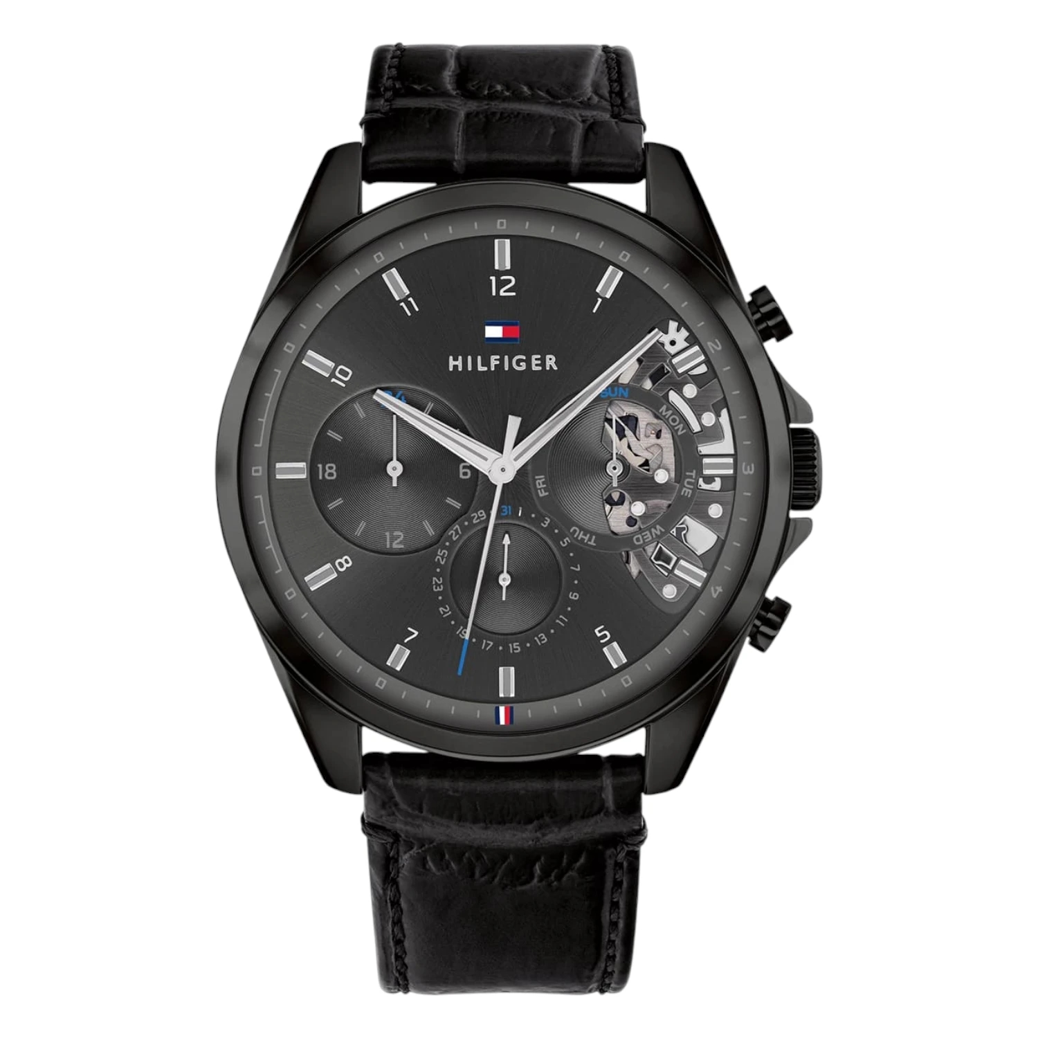Tommy Hilfiger Baker Svart Läder