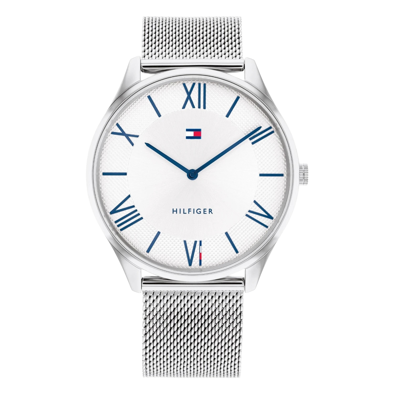 Tommy Hilfiger Herrklocka Vit Mesh