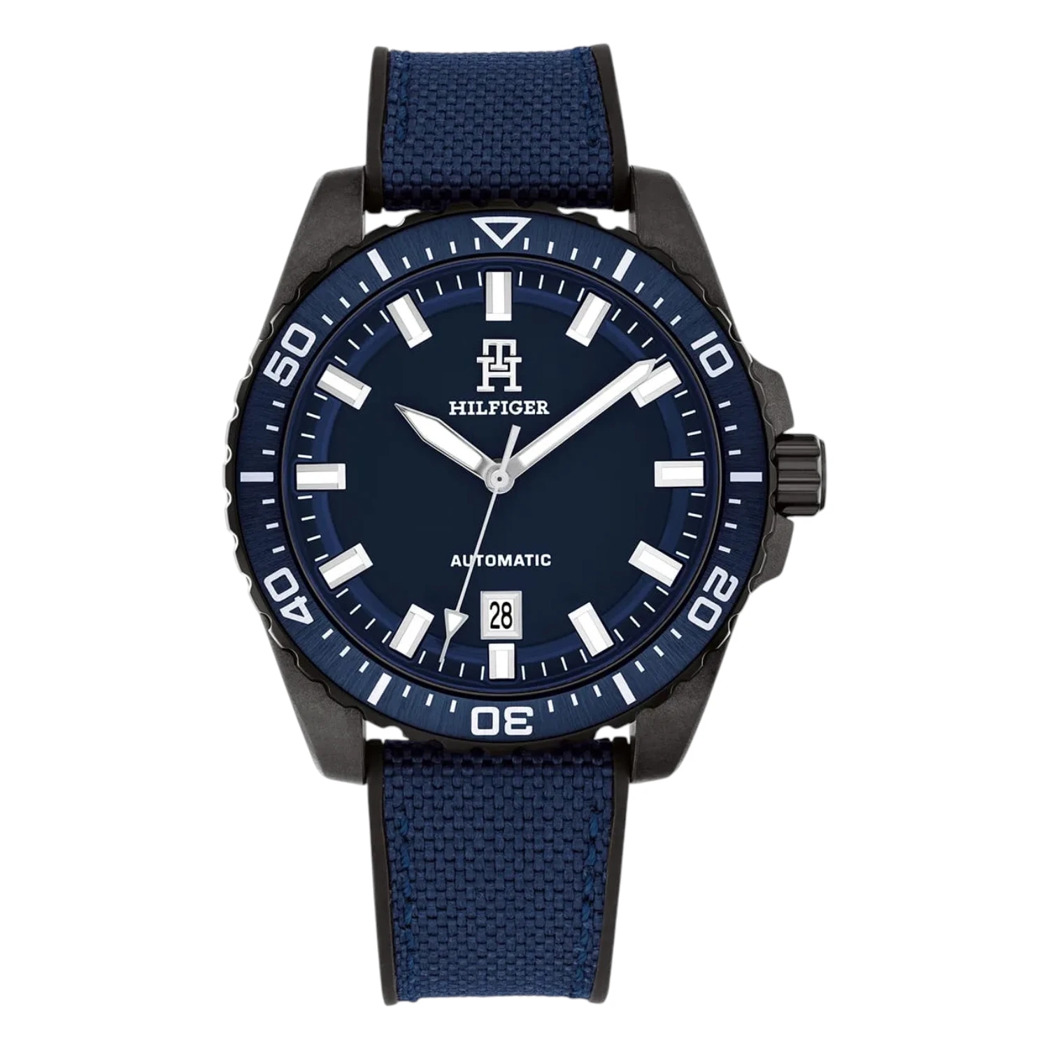 Tommy Hilfiger TH85 Carbon Automatic Blå