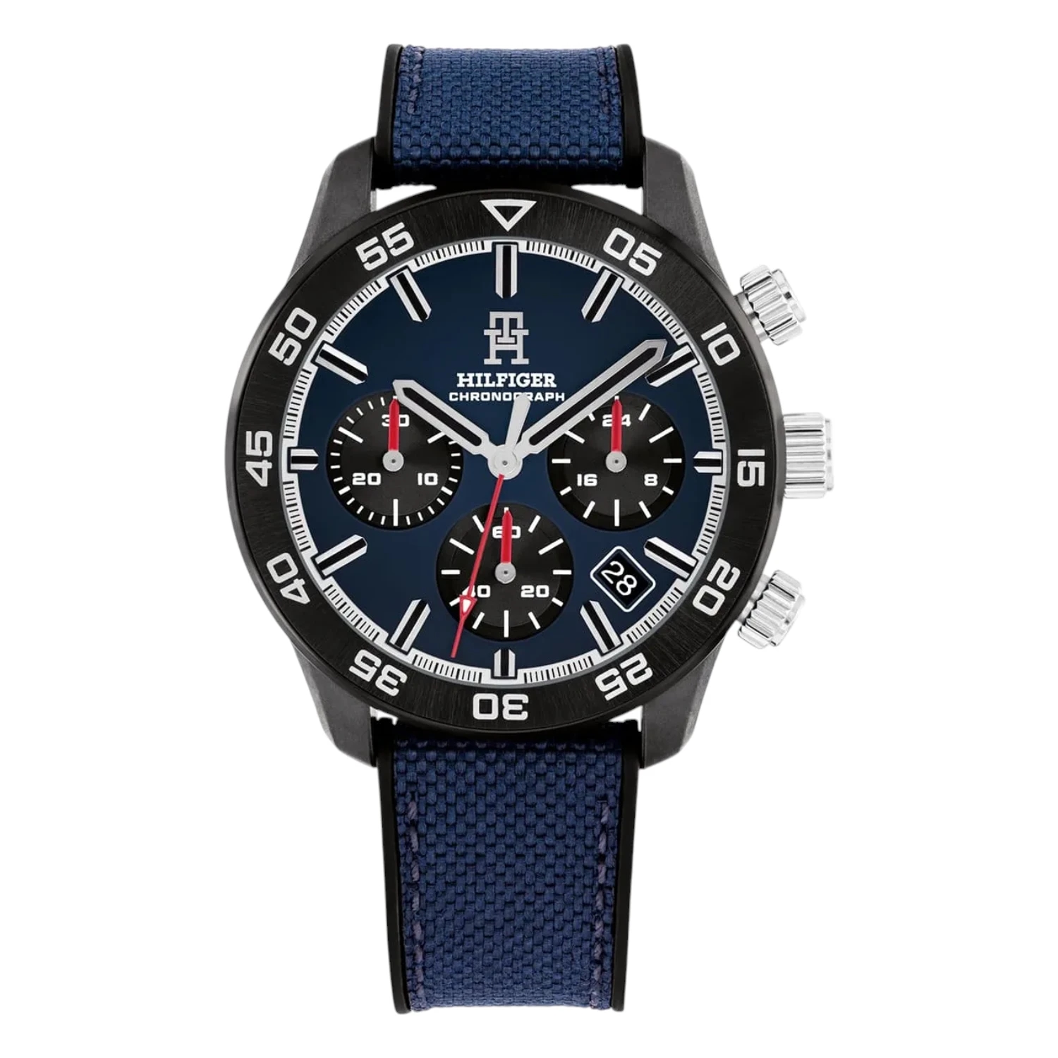 Tommy Hilfiger TH85 Carbon Chronograph Blå