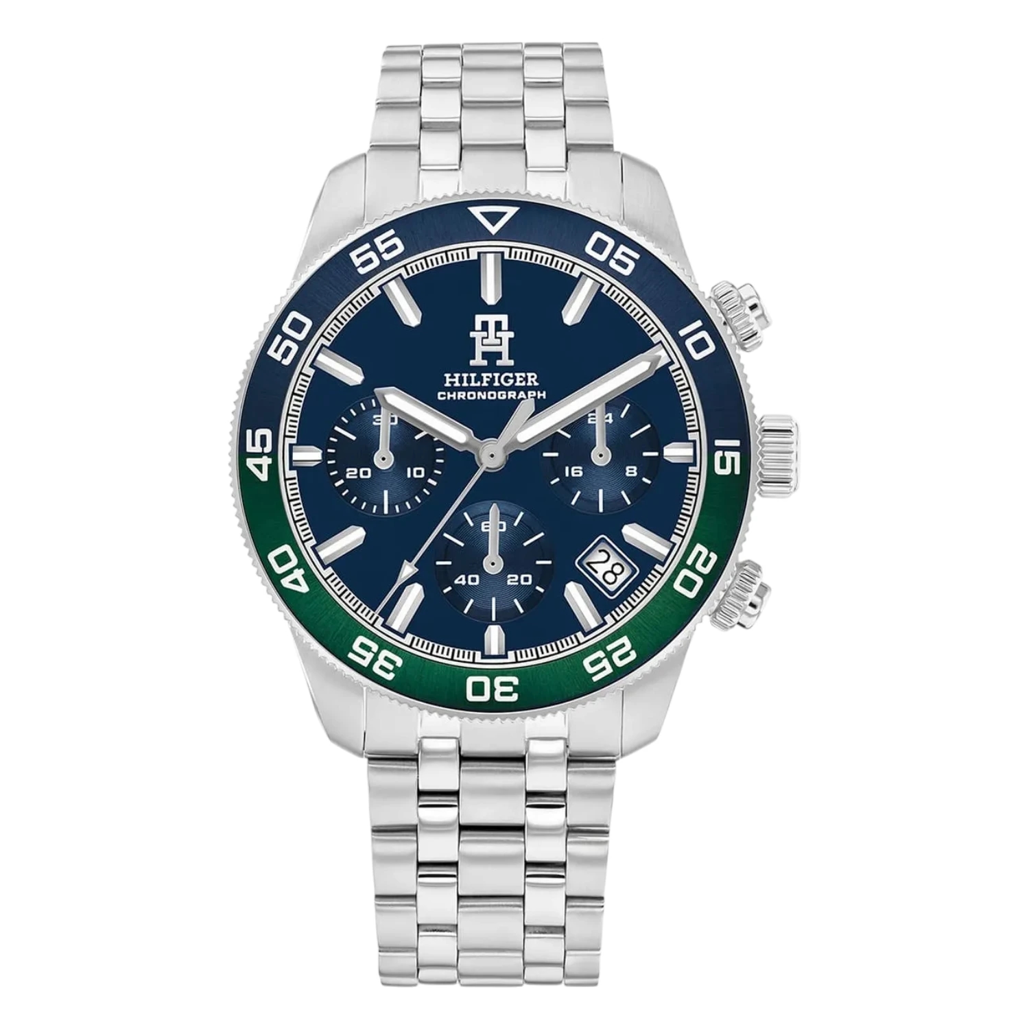 Tommy Hilfiger TH85 Chrono Blå Stål