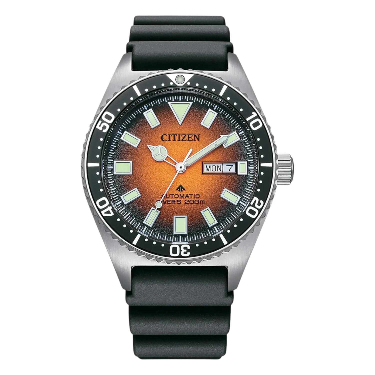 Citizen Promaster Marine Automatic Orange Gummi
