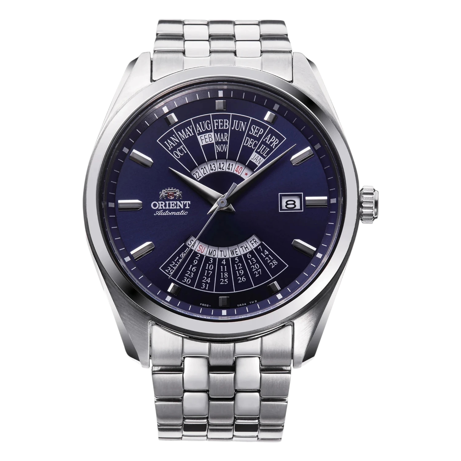 Orient Multi Year Calendar Automatic Blå