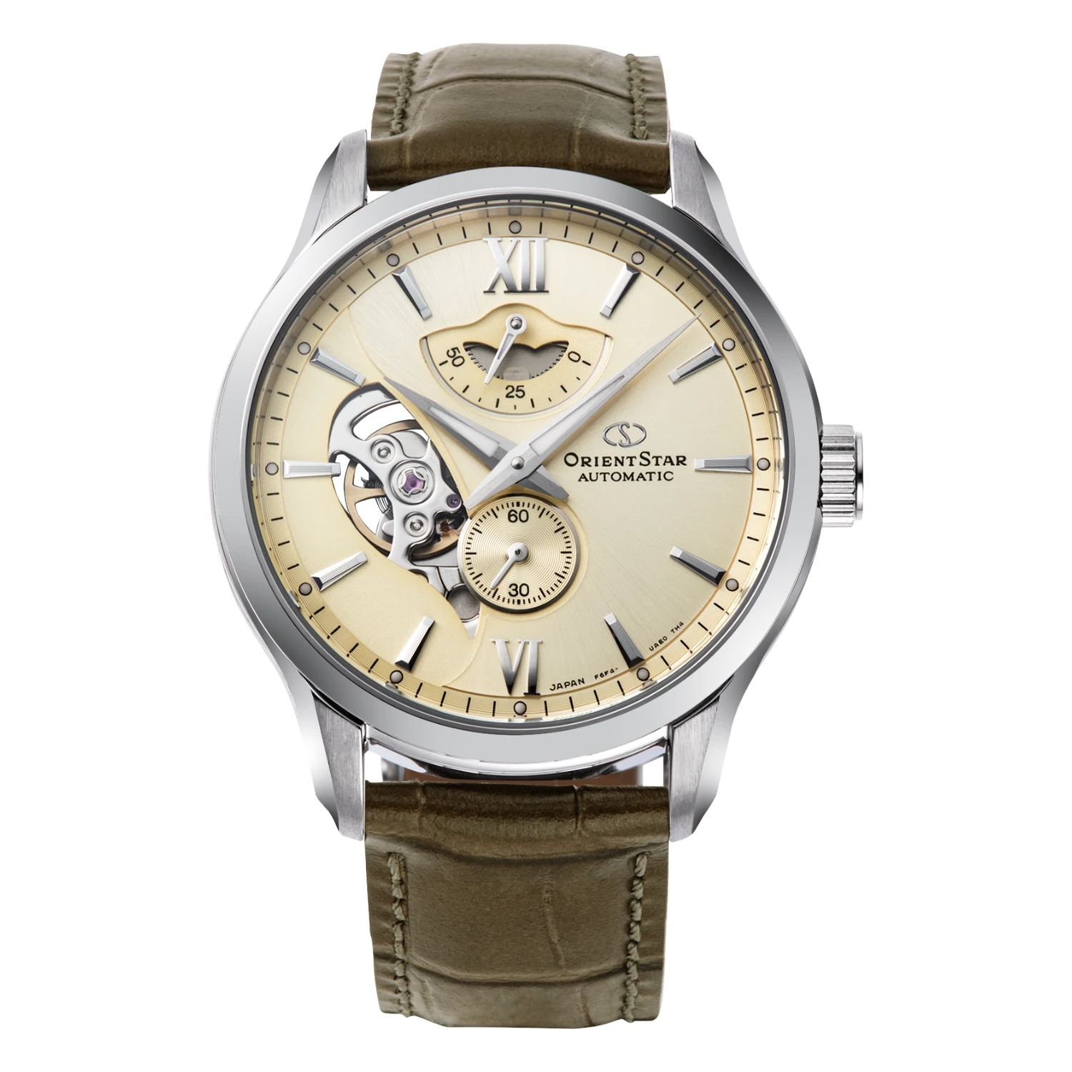 Orient Star Layered Skeleton Automatic Champagne