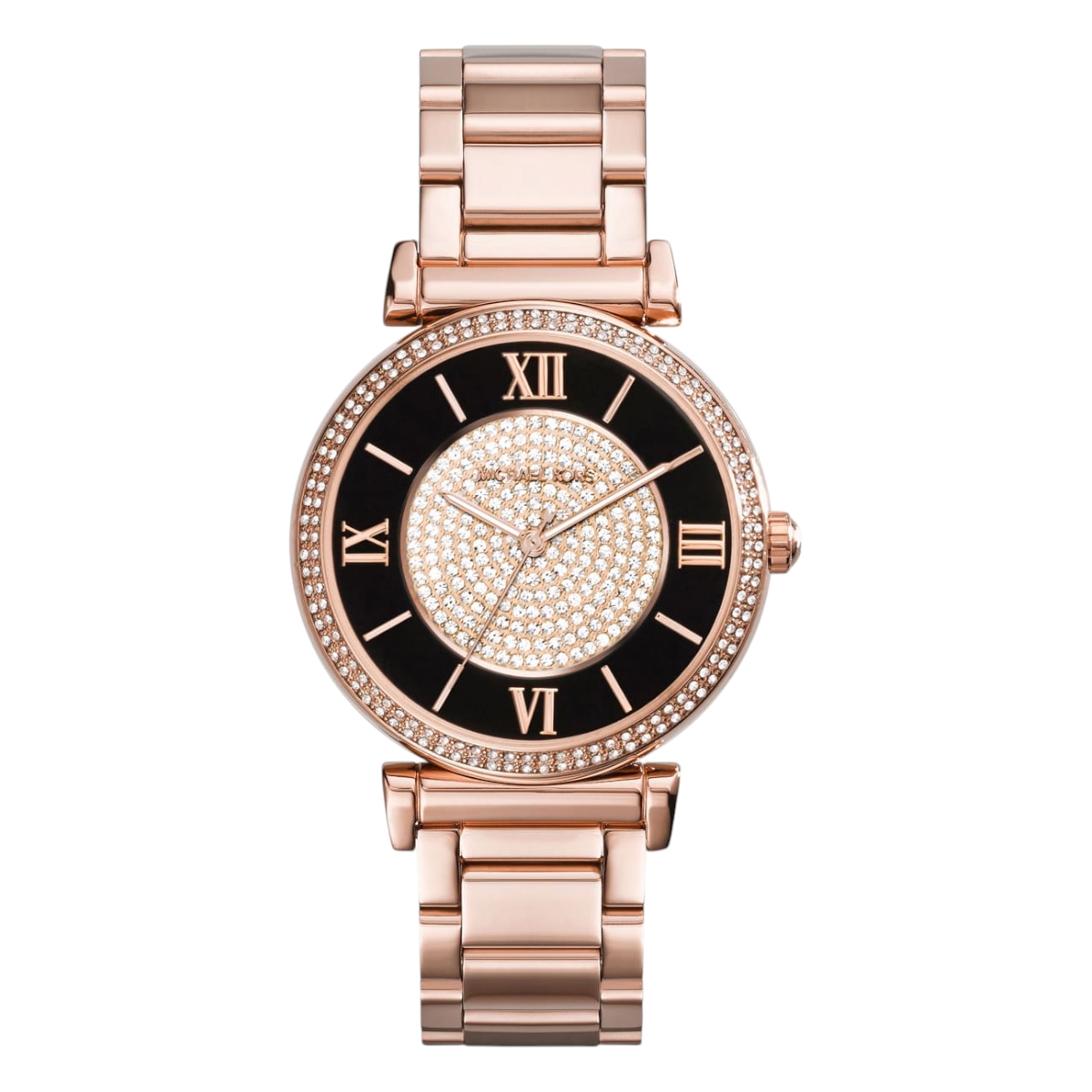Michael Kors Classic Svart/Roséguld 38 mm