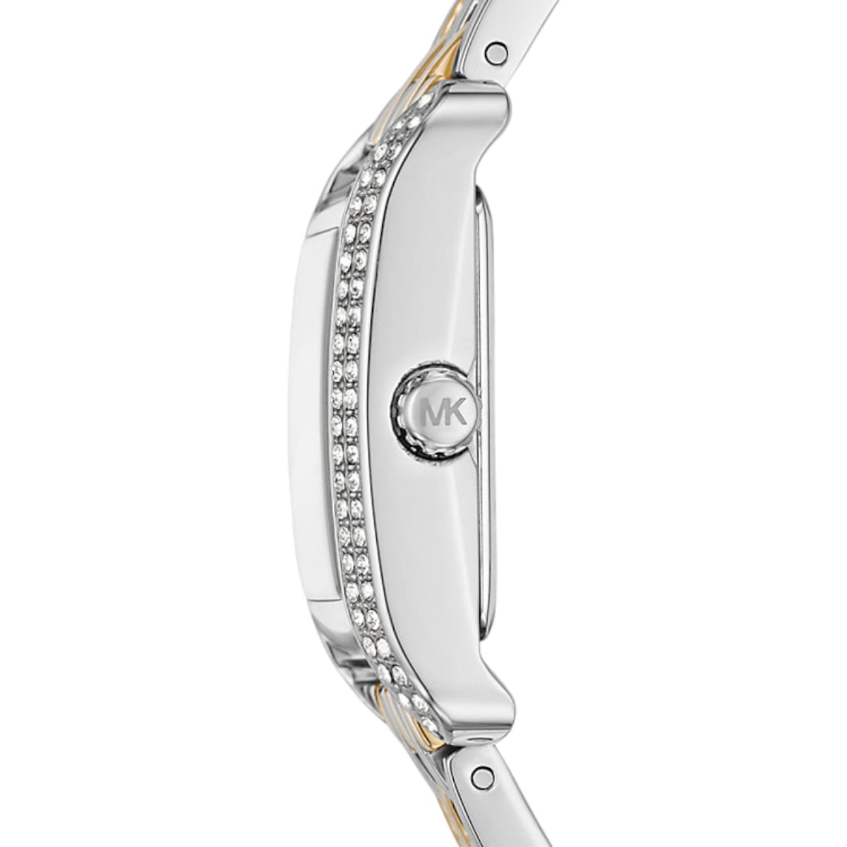 Michael Kors Mini Monroe Pavé Roséguld/Silver 20 mm